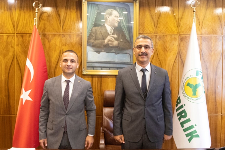 Fatsa Belediye Başkanı İbrahim Ethem Kibarın Fiskobirlik Ziyareti