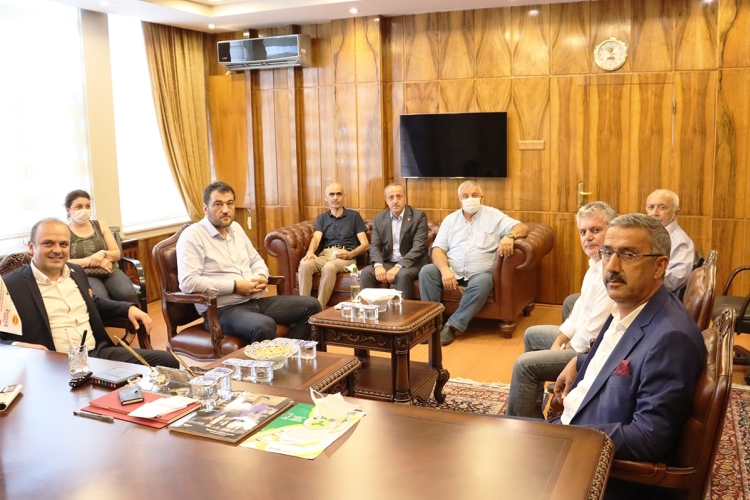 Chp Giresun Milletvekili Sayın Necati Tığlı'dan Fiskobirlik'e Ziyaret.