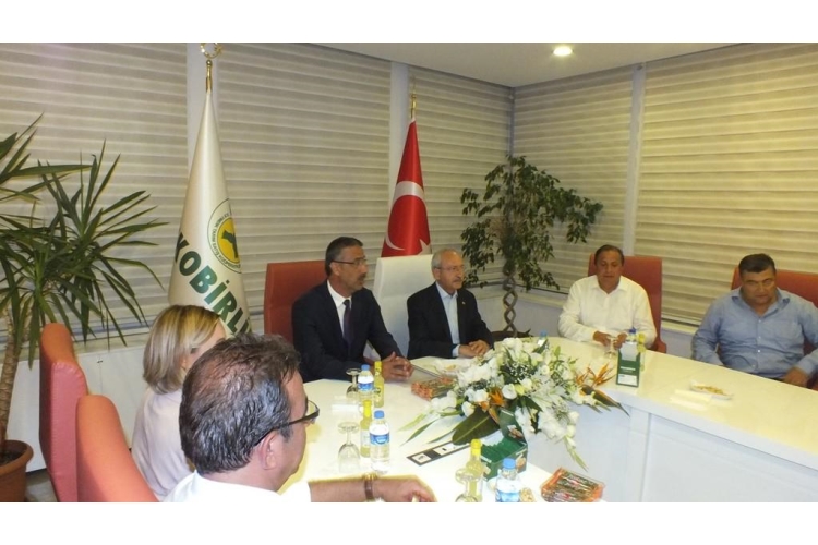 Sn. Kemal Kılıçdaroğlu nun Fiskobirlik Ziyareti.