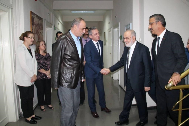 Sn. Temel Karamollaoğlu nun FİSKOBİRLİK ziyareti.