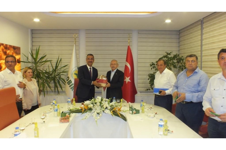 Sn. Kemal Kılıçdaroğlu nun Fiskobirlik Ziyareti.