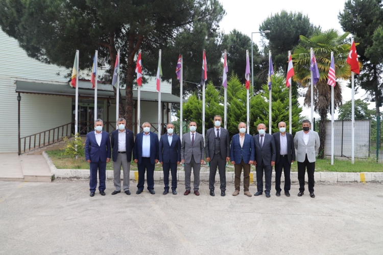 Fatsa Belediye Başkanı İbrahim Ethem Kibarın Fiskobirlik Ziyareti