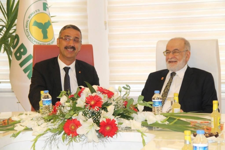 Sn. Temel Karamollaoğlu nun FİSKOBİRLİK ziyareti.