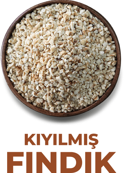  Kıyılmış Fındık