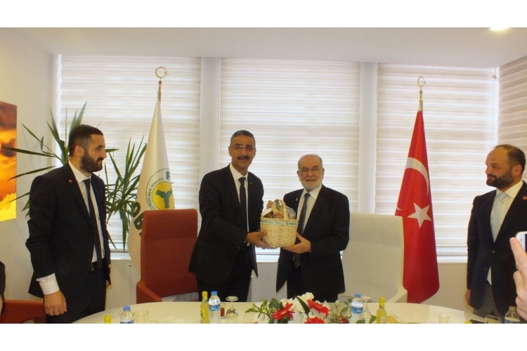 Sn. Temel Karamollaoğlu nun FİSKOBİRLİK ziyareti.