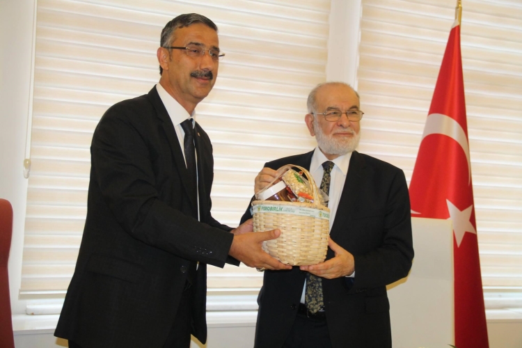 Sn. Temel Karamollaoğlu nun FİSKOBİRLİK ziyareti.