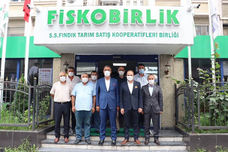 Chp Giresun Milletvekili Sayın Necati Tığlı'dan Fiskobirlik'e Ziyaret.
