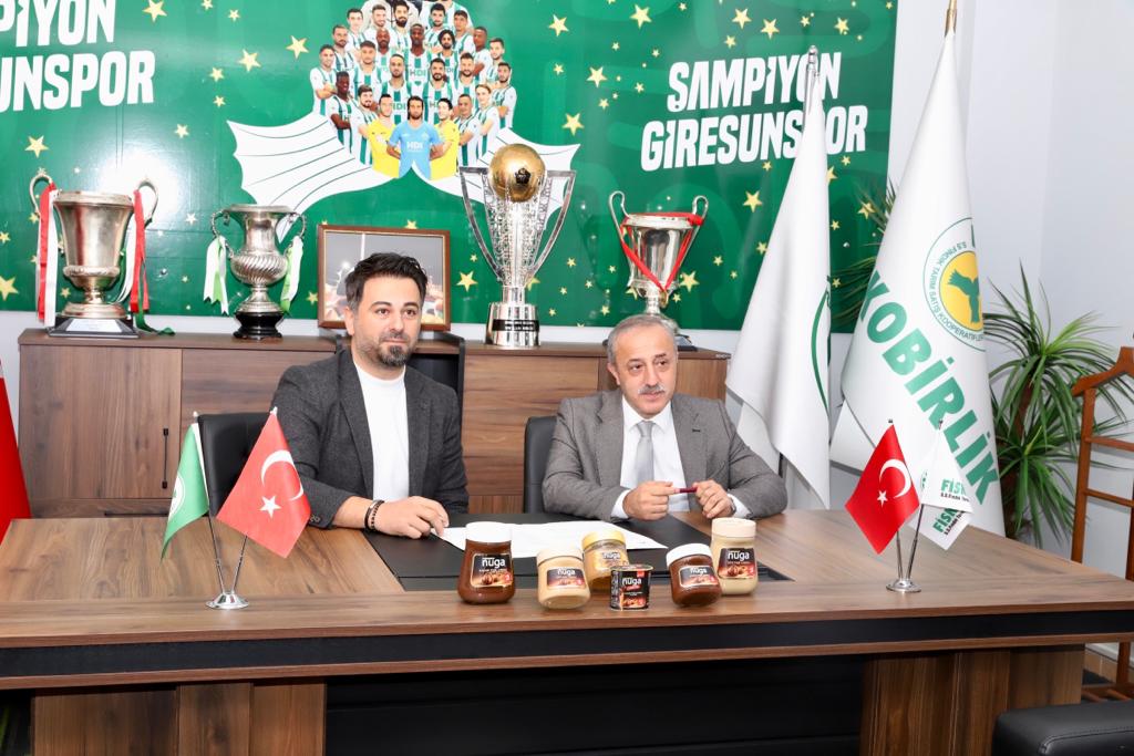 Birliğimiz ile Giresunspor Arasında Sponsorluk Anlaşması İmzalandı